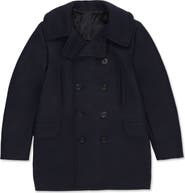 Fortela Double Breasted Peacoat