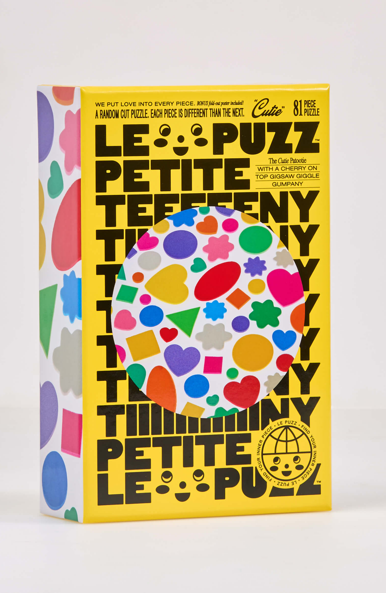 Le Puzz Cutie 81 Piece Mini Jigsaw Puzzle, Main, color, NO COLOR