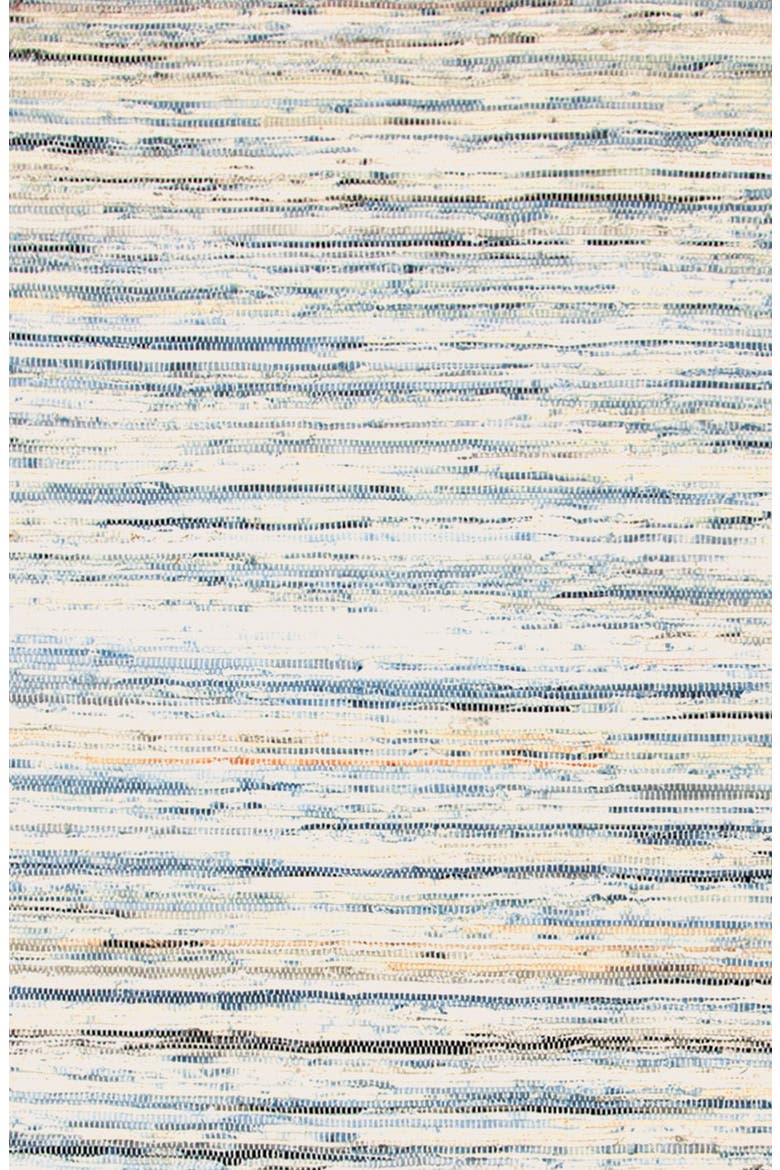 'Rag' Hand Woven Rug, Alternate, color, DENIM