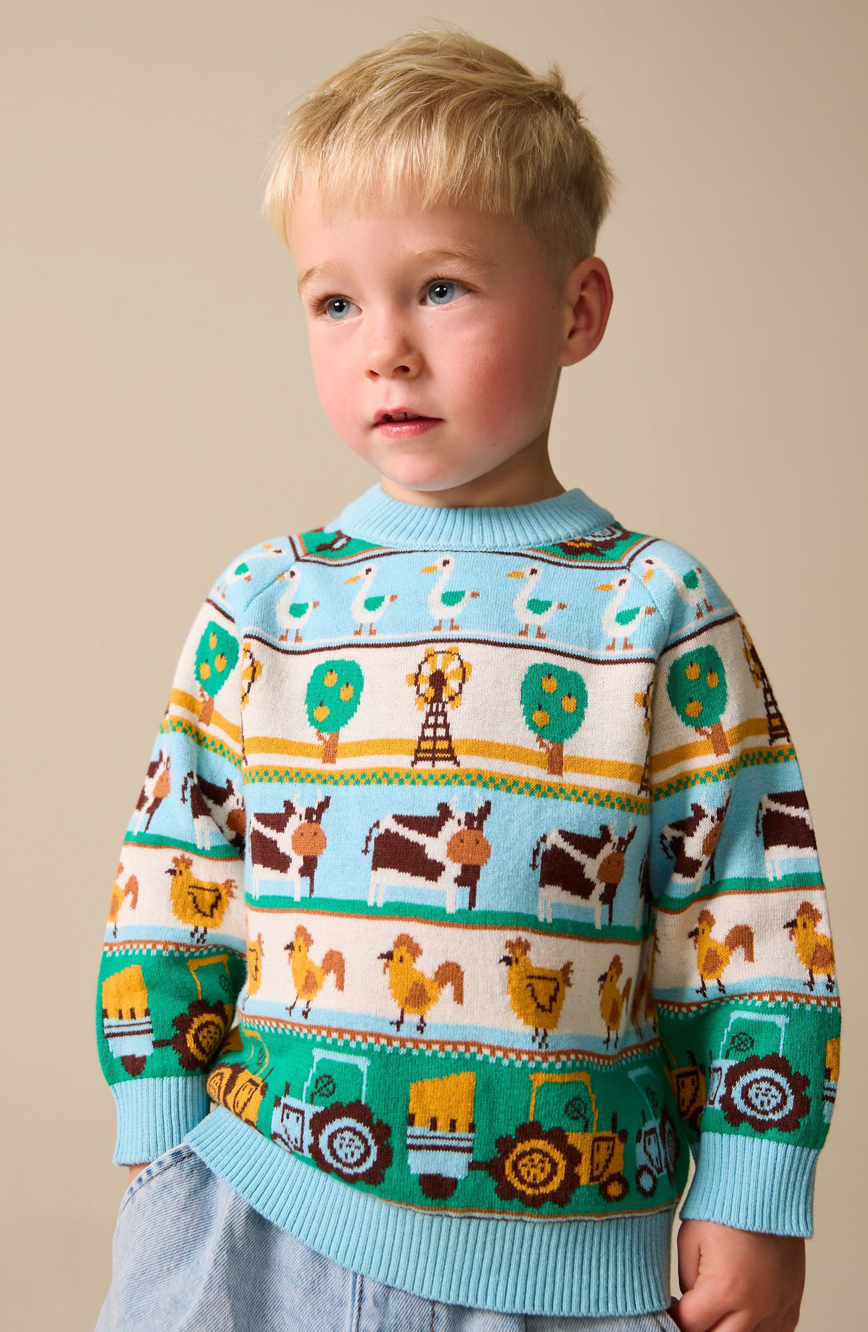 NEXT Kids' Farm Fair Isle Sweater — фото 2