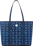 MCM Medium Toni Top-Zip Shopper in Visetos