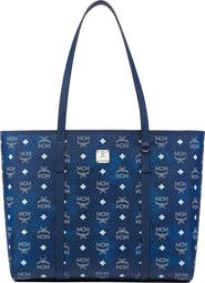MCM Medium Toni Top-Zip Shopper in Visetos