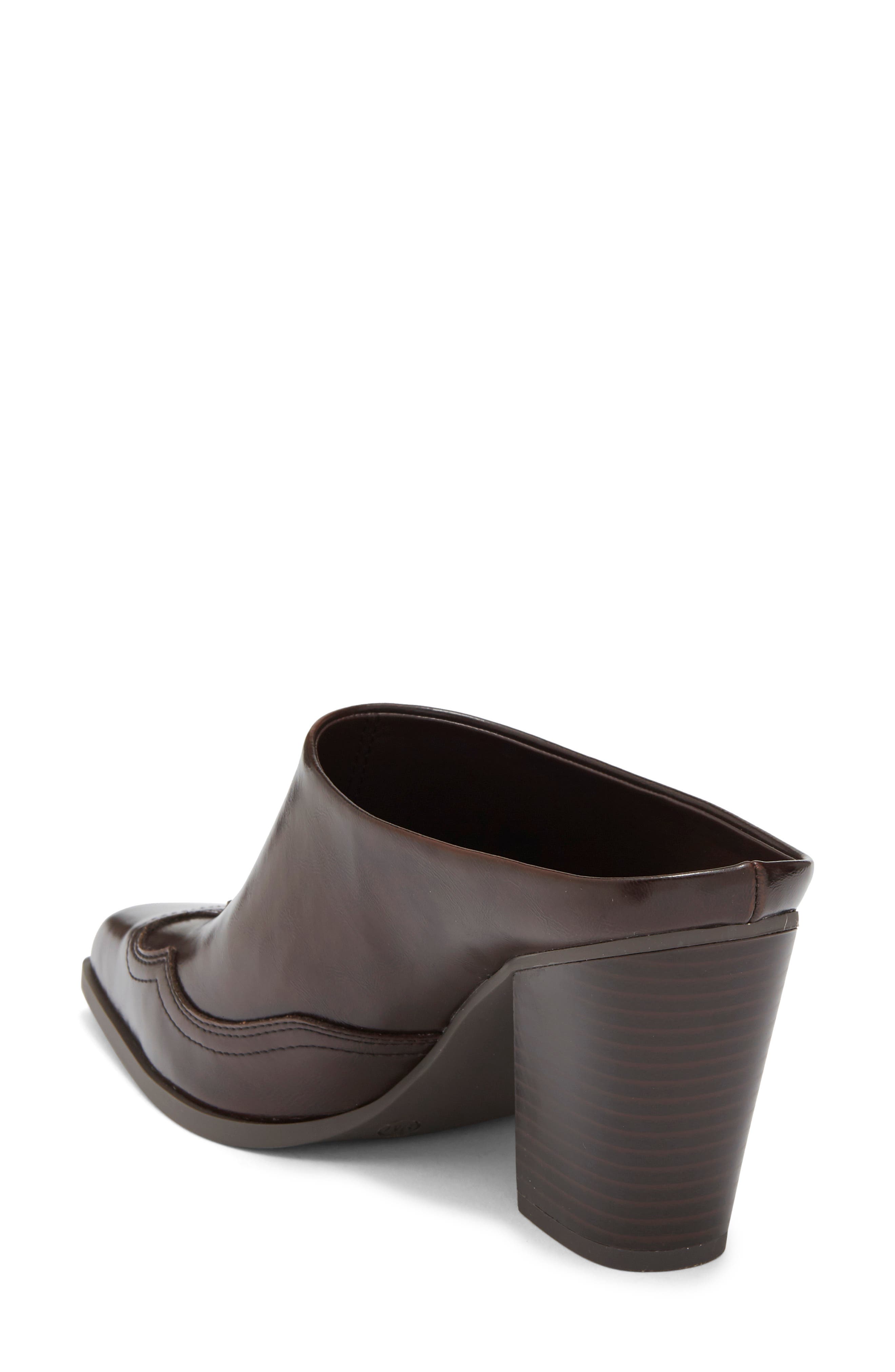 Shiloh Mule, Alternate, color, BROWN CHOCOLATE