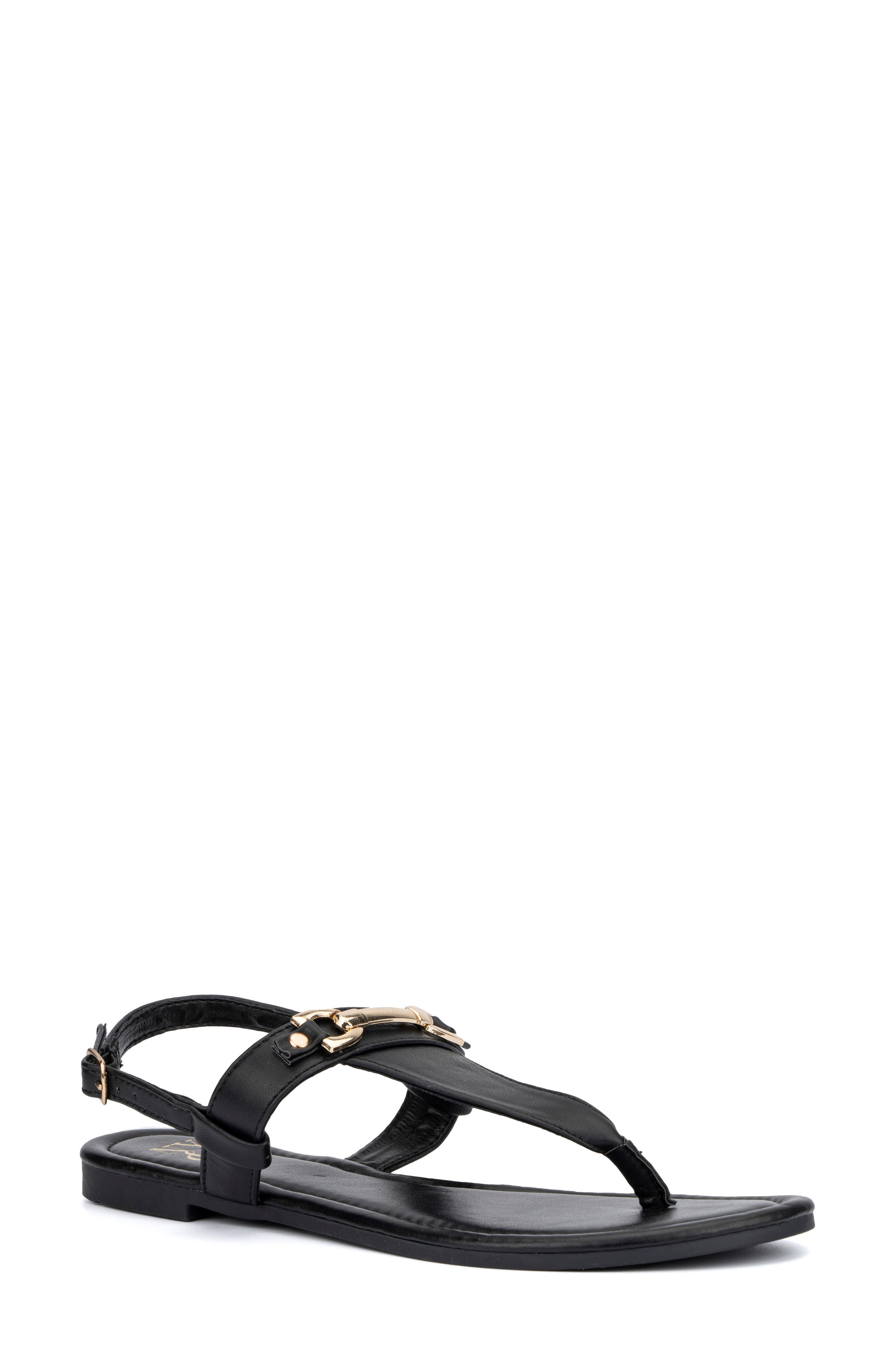 NEW YORK AND COMPANY Angelica Thong Sandal, Main, color, 