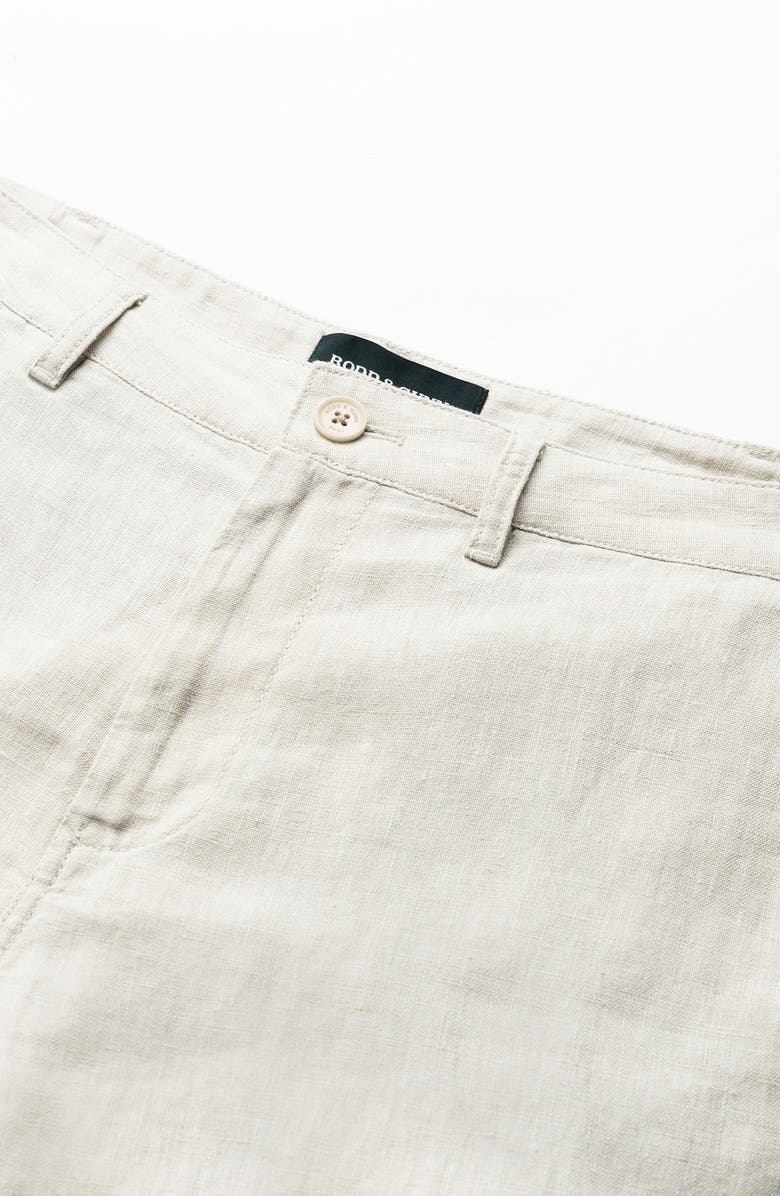 Rodd & Gunn Linen Resort Pants, Alternate, color, Oatmeal