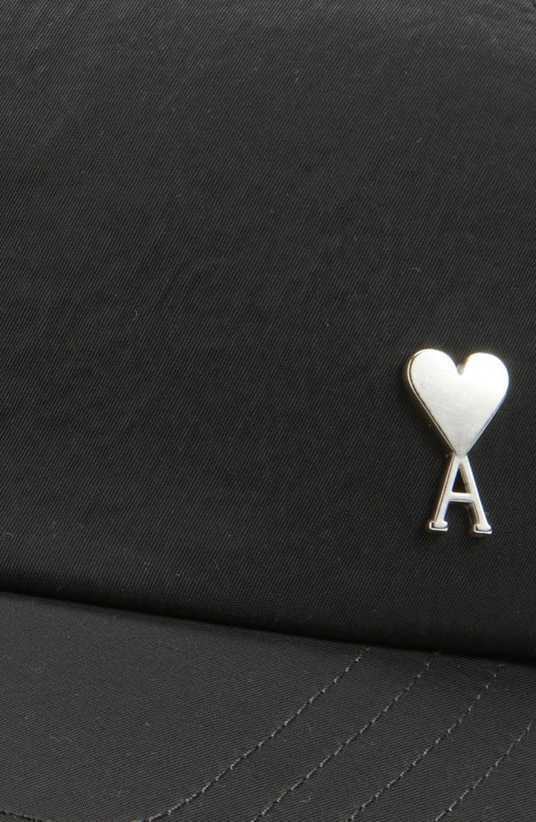AMI PARIS Ami De Coeur Baseball Cap, Alternate, color, Anthracite
