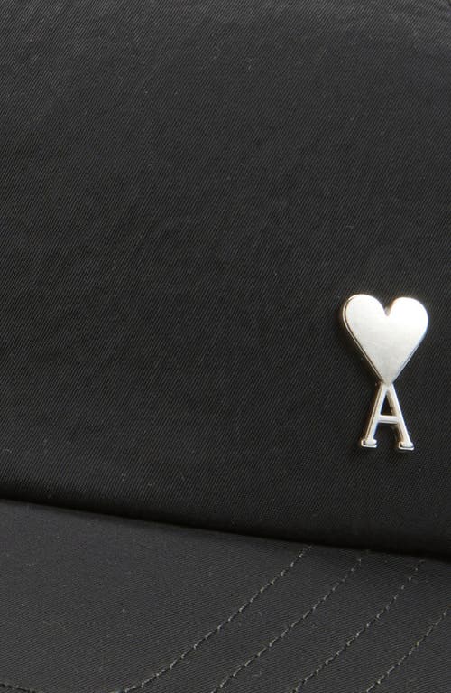 Ami Alexandre Mattiussi Ami Paris Ami De Coeur Baseball Cap In Black
