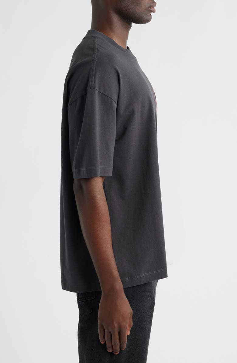 AllSaints Los Angeles Cotton Graphic T-Shirt, Alternate, color, Washed Black