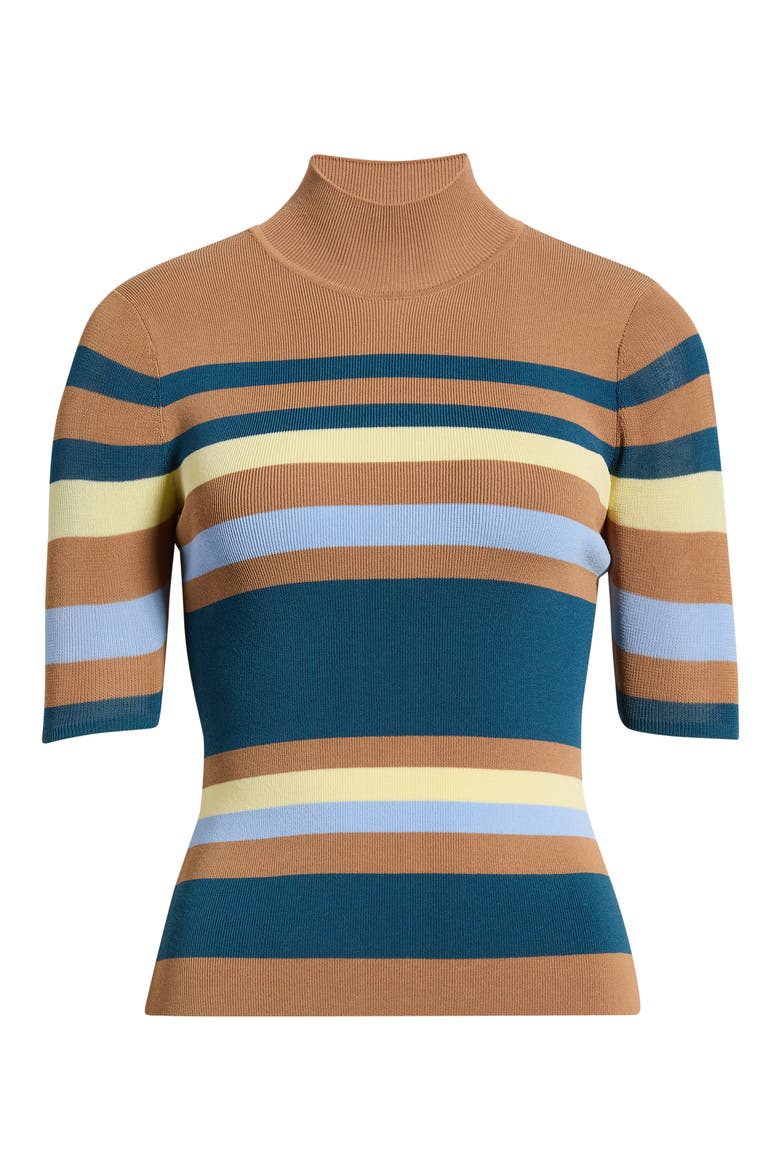 The Rumi Mock Neck Top, Main, color, WALNUT CAMEL
