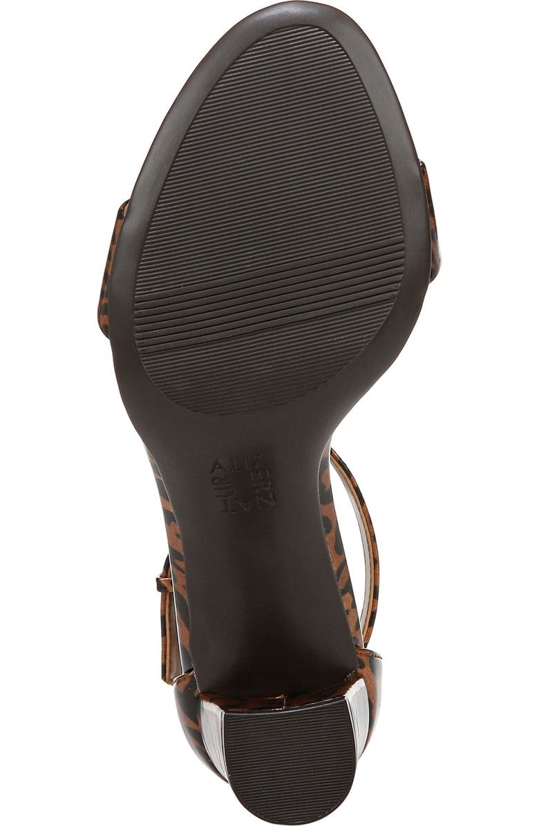 Naturalizer Vera Glitz Ankle Strap Sandal, Alternate, color, Natural Multi