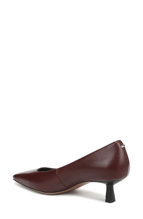 Sarto By Franco Sarto Ryan Square Toe Pump In Burgundy