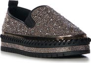 AZALEA WANG Rhinestone Sneaker