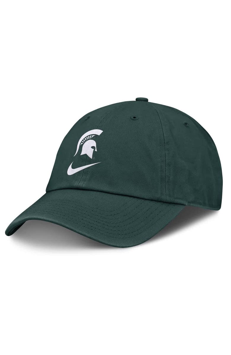 Nike Men's Nike Green Michigan State Spartans Primetime Club Adjustable Hat, Alternate, color, Green