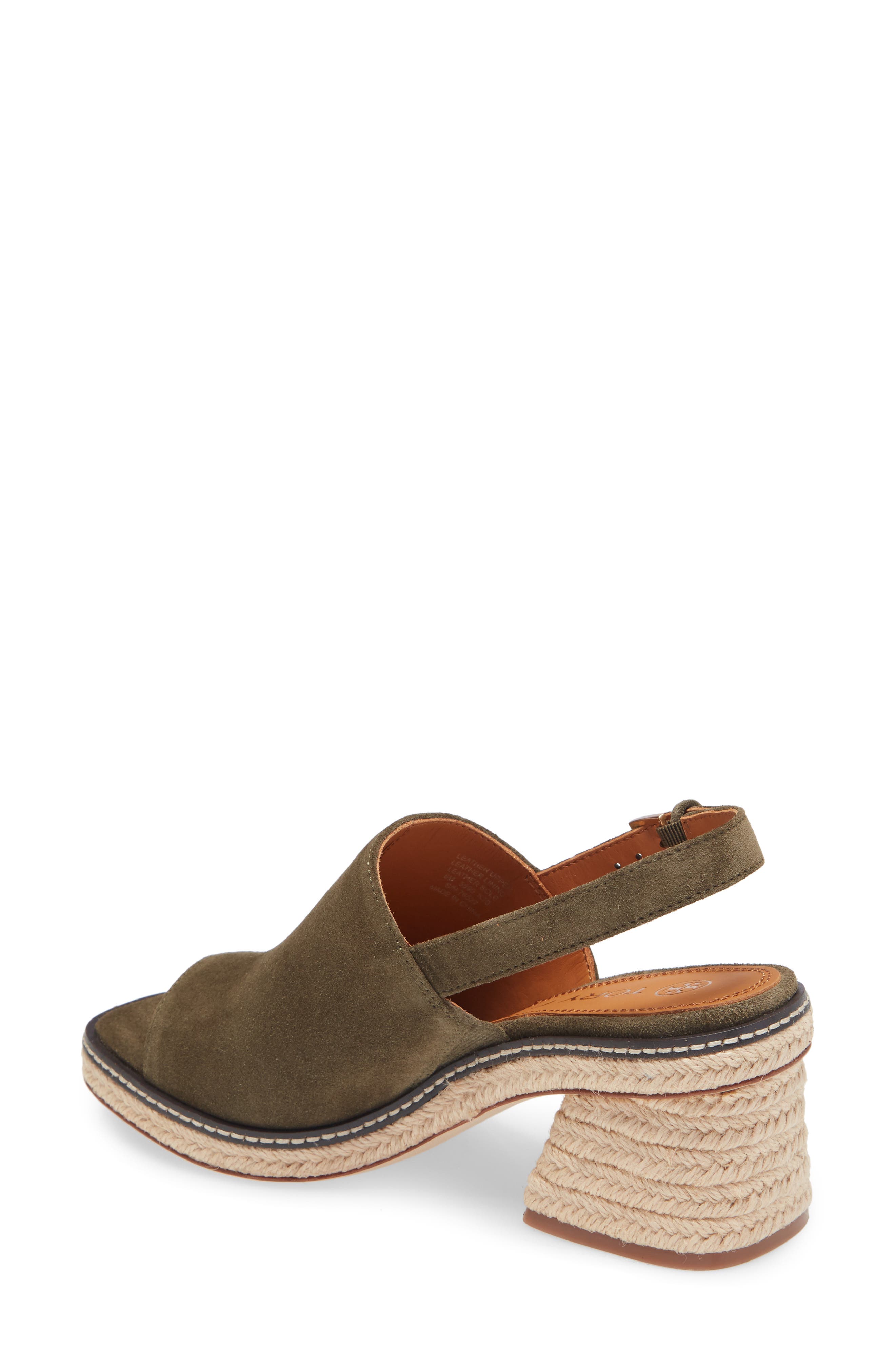 Tory Burch Ankle Strap Espadrille Sandal, Alternate, color, 