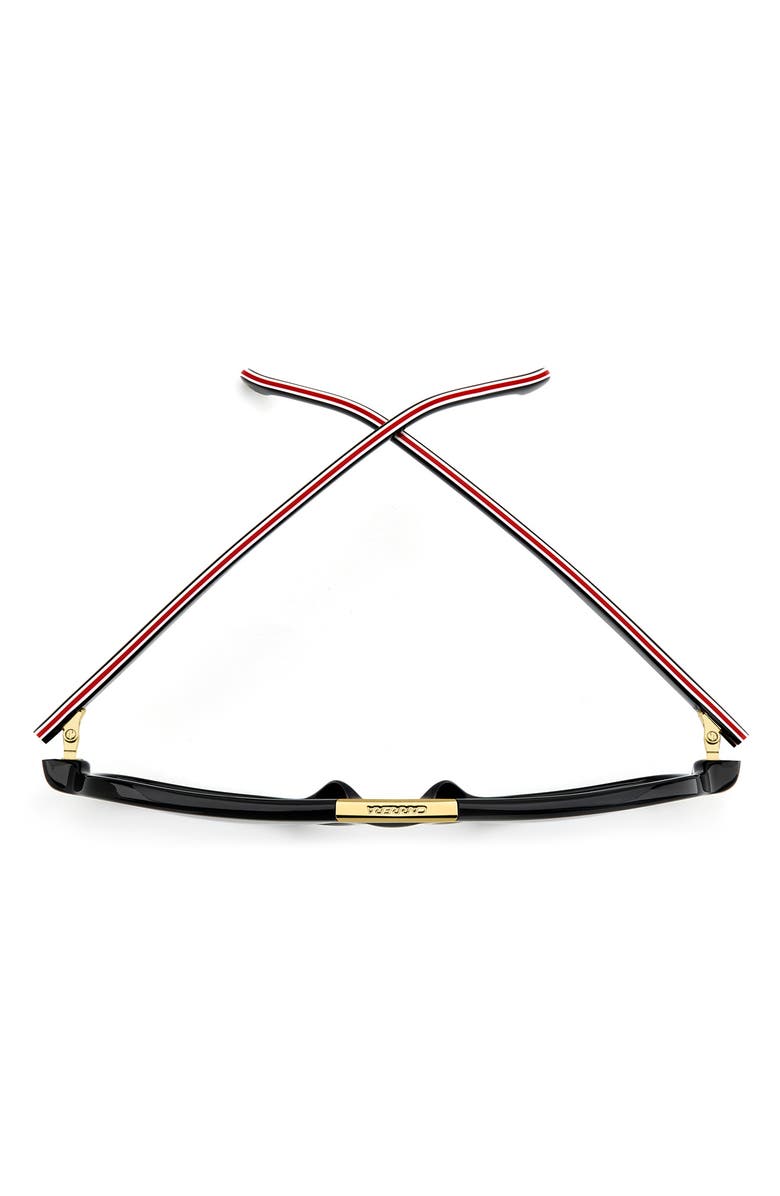 Carrera Eyewear 58mm Navigator Sunglasses, Alternate, color, Black Gold/ Dark Blue Sf