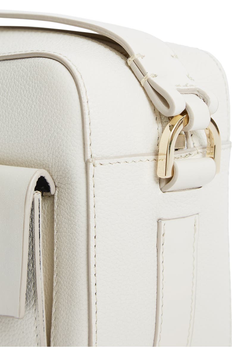 Reiss Archie Leather Crossbody Bag, Alternate, color,