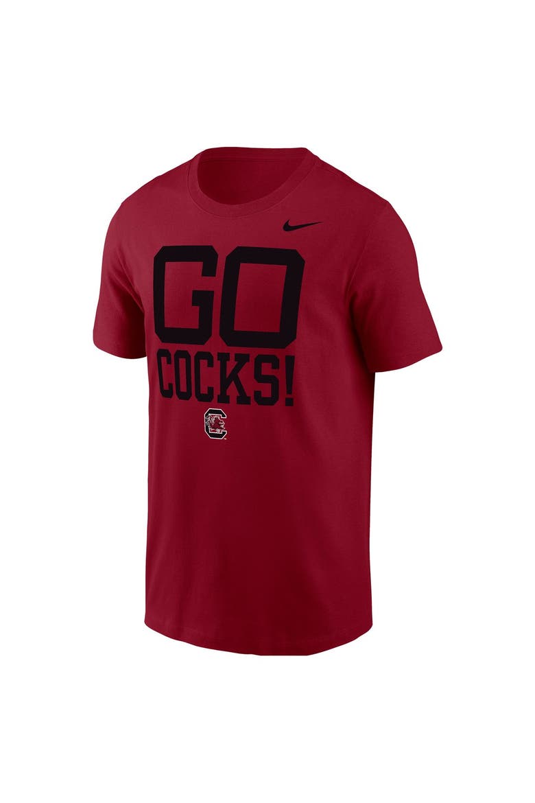 Men's Nike Garnet South Carolina Gamecocks Go Cocks T-Shirt, Alternate, color, Garnet