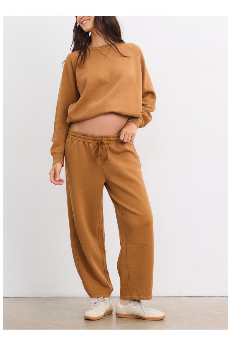 The Romy Pullover Classic Sweatshirt, Alternate, color, Rubber