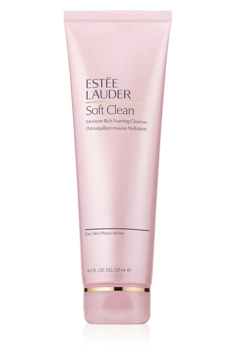 Soft Clean Moisture Rich Foaming Facial Cleanser, Main, color, NO COLOR