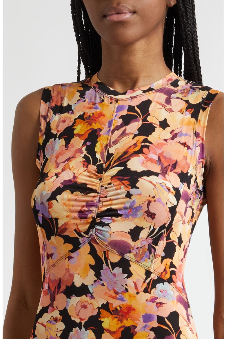 sundress lina dress Lina White Floral Wrap Midi Sundress