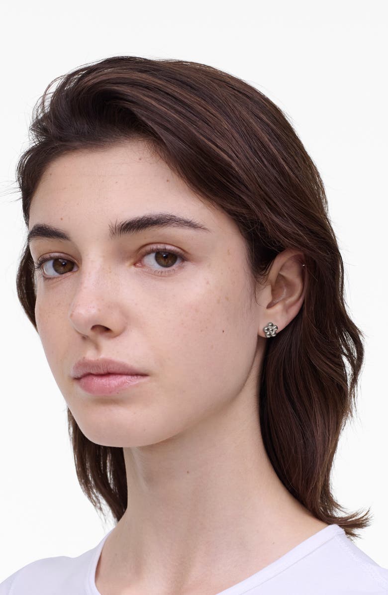 Marc Jacobs Daisy Balloon Stud Earrings, Alternate, color, Silver