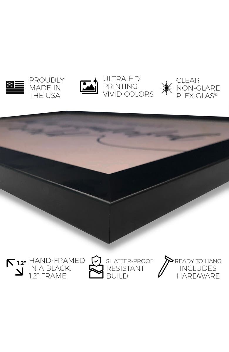 Wynwood Studio My Own Hero Pink Framed Wall Art, Alternate, color,