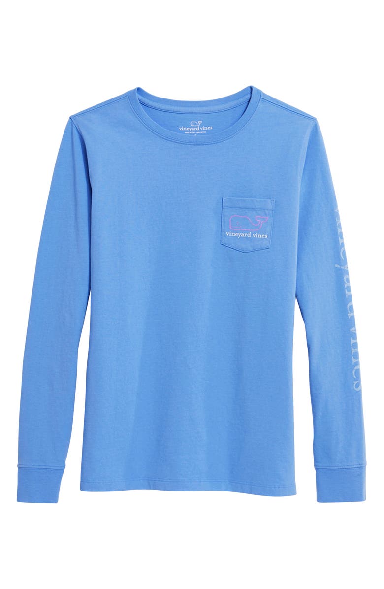 vineyard vines Long Sleeve Cotton Top, Main, color,