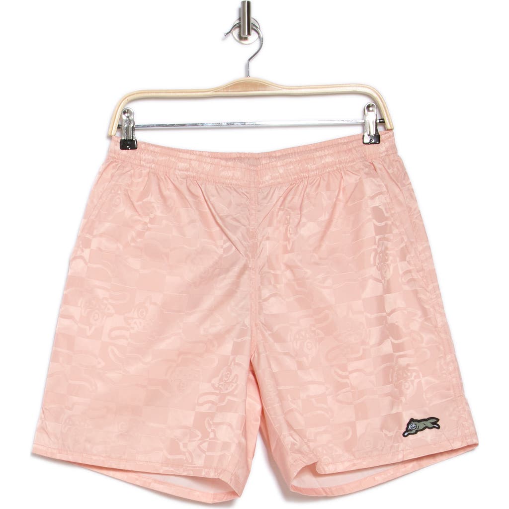 ICECREAM ICECREAM RUNNING CHECK NYLON DRAWSTRING SHORTS