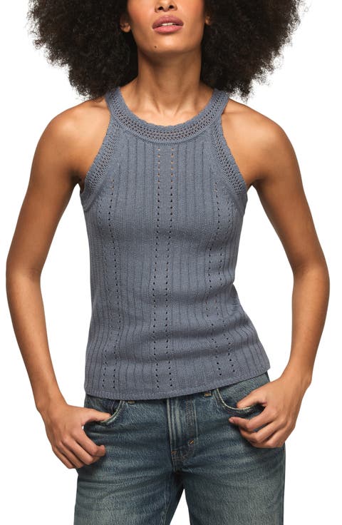 Pointelle Sweater Tank