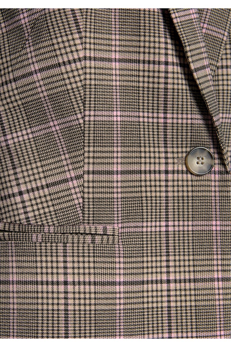 Classic Blazer, Alternate, color, Taupe Patterned