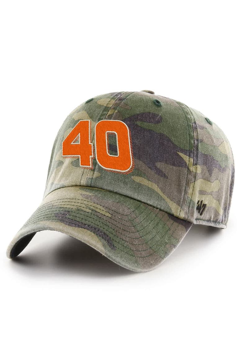Men's '47  Camo Justin Allgaier Traveller Whiskey Clean Up Adjustable Hat, Alternate, color, Camo