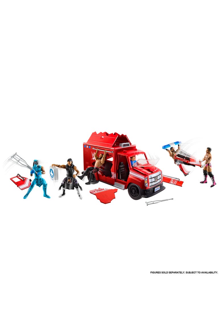 Kids' WWE Slambulance Vehicle, Alternate, color, NONE