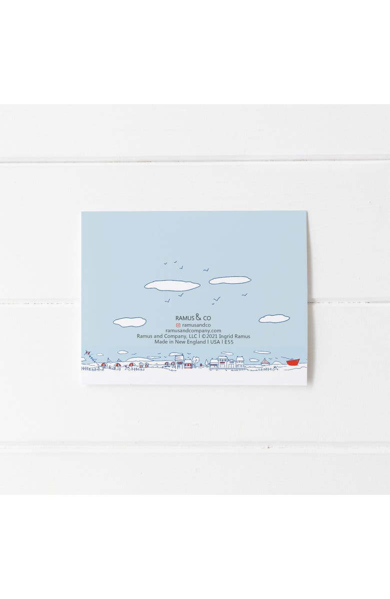 Ramus & Co Salty Town Greeting Card Pack Set, Alternate, color, Multi-Pack