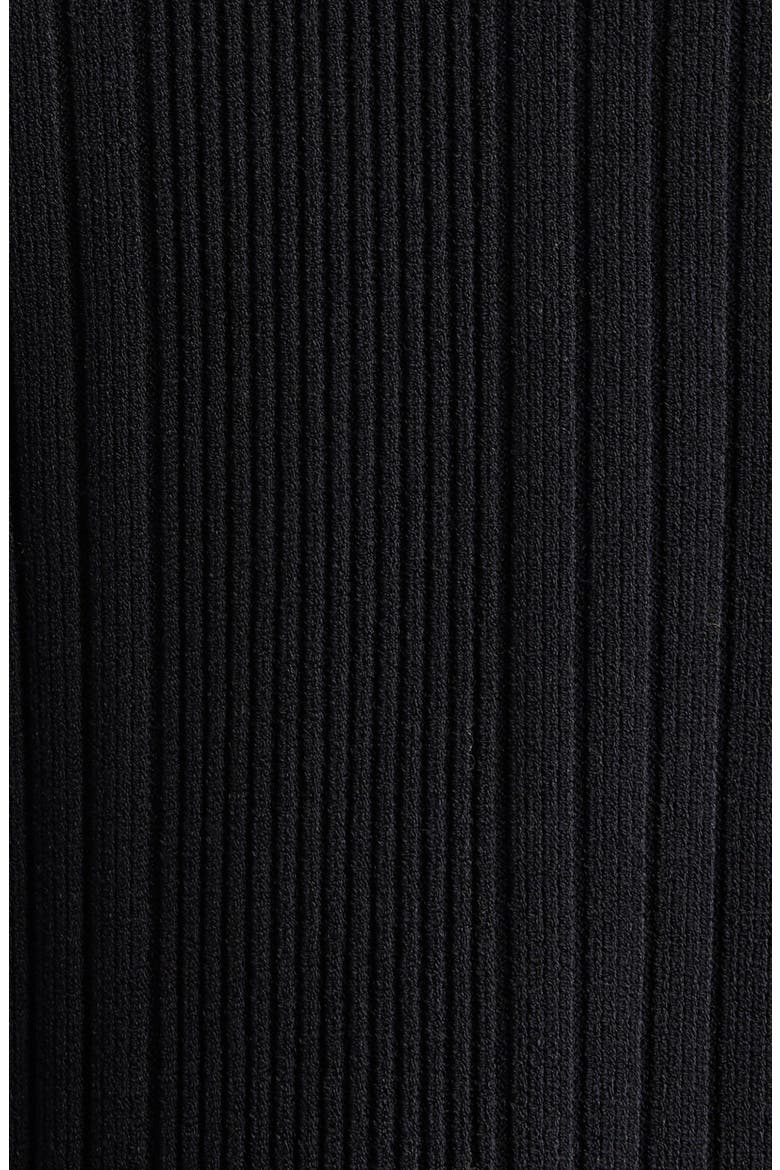 Fringe Flatback Rib Jacket, Alternate, color, BLACK