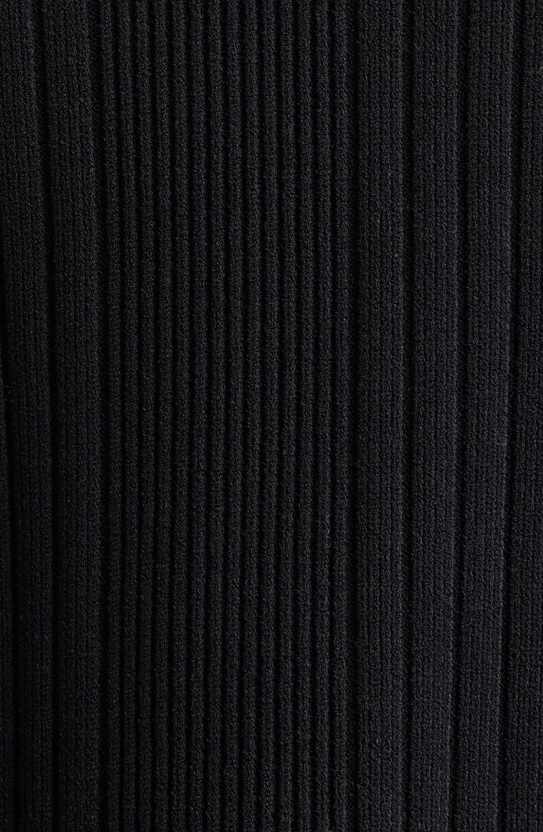 ST. JOHN Fringe Flatback Rib Jacket, Alternate, color, Black