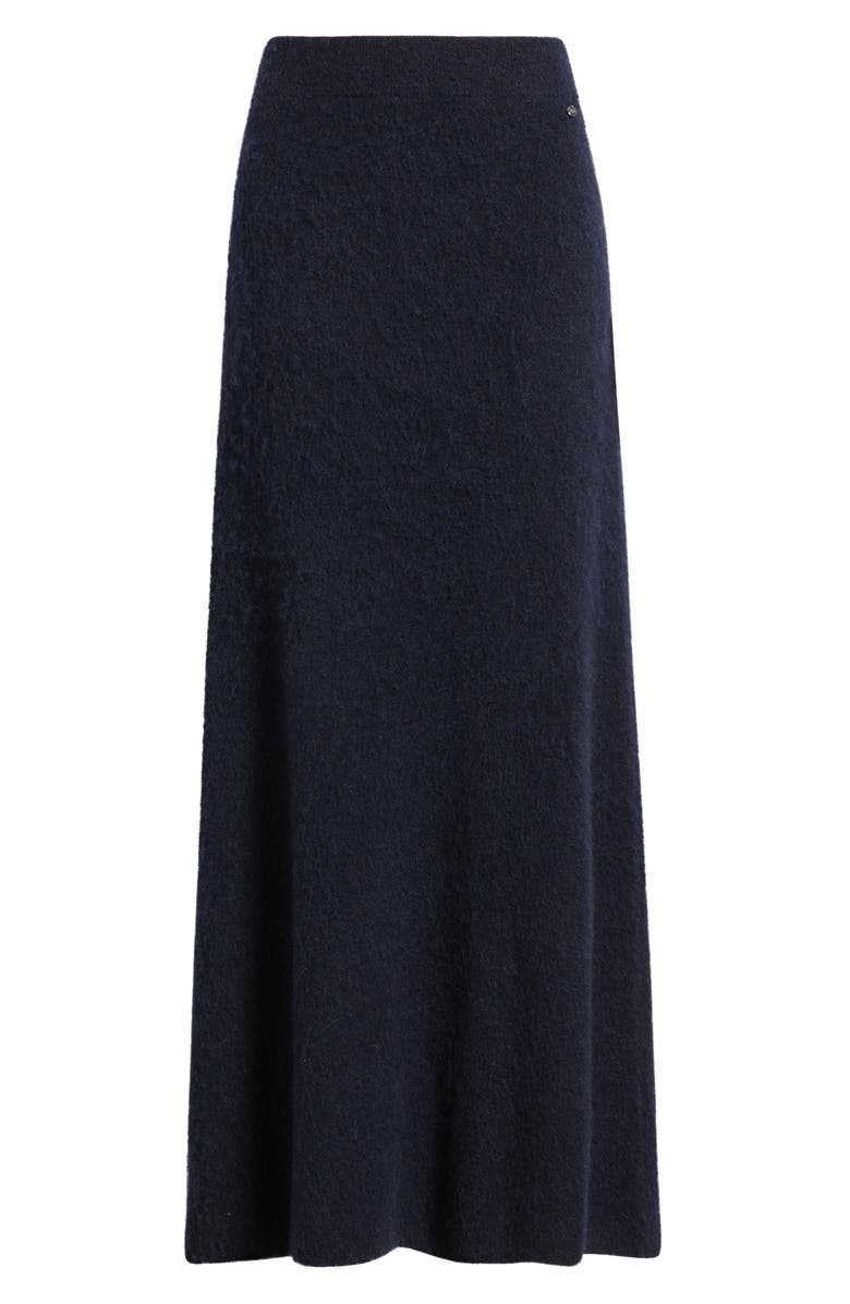 BOSS Orange Fici Maxi Skirt, Alternate, color, Dark Blue