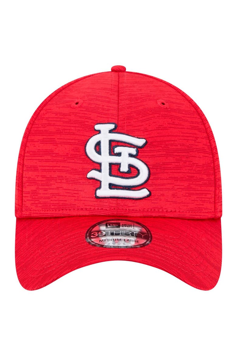 Men's New Era Red St. Louis Cardinals Tech 39THIRTY Flex Hat, Alternate, color, Red