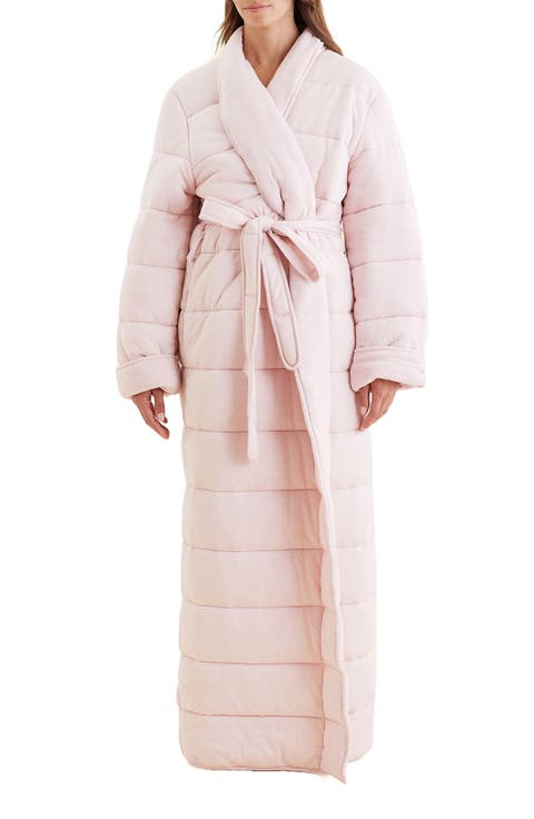 Cuddle Puffa Quilted Cotton Robe