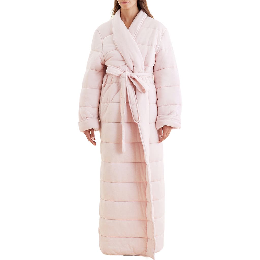 Papinelle Cuddle Puffa Maxi Robe In Pink