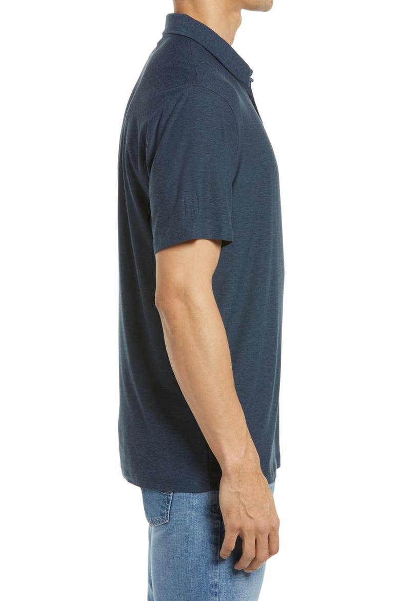 Strato Tech Performance Polo, Alternate, color, NAVY HEATHER