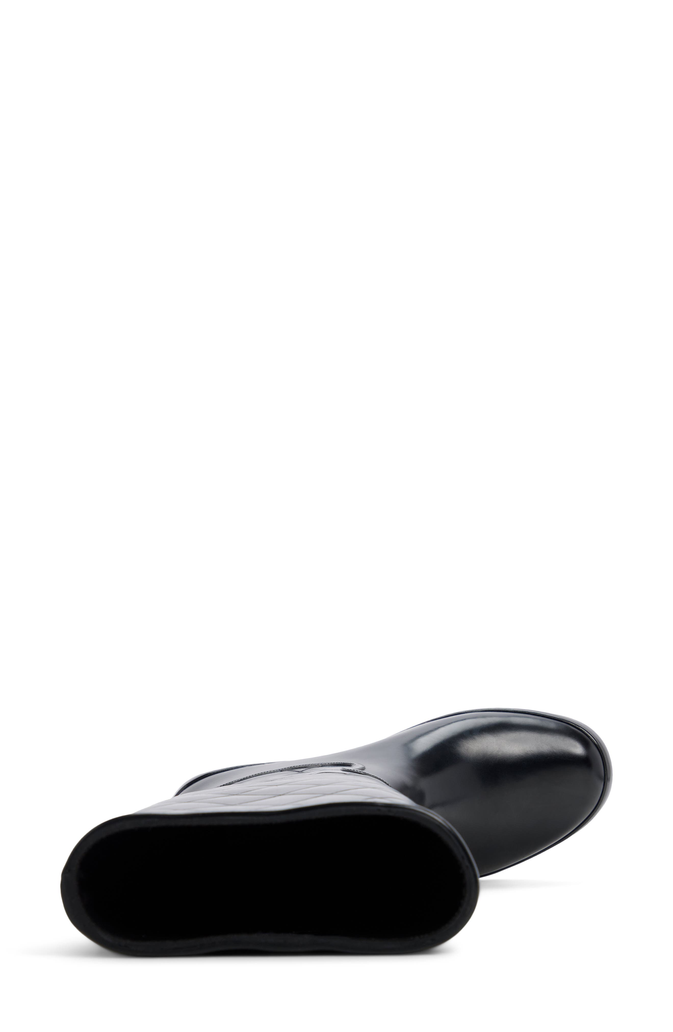 Drizzle Tall Rain Boot, Alternate, color, BLACK