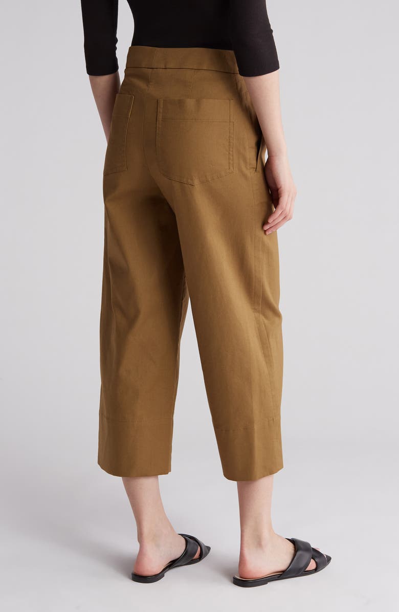 Vince Pleat Crop Wide Leg Pants, Alternate, color, 