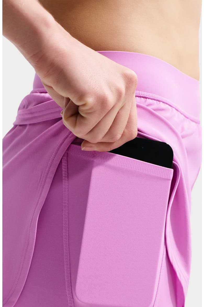 Universa 2-in-1 Five-Inch Shorts, Alternate, color, MAGENTA/ ORCHID/ DESERT BERRY