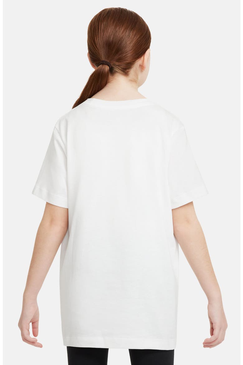 Kids' Sportswear Cotton Graphic T-Shirt, Alternate, color, WHITE