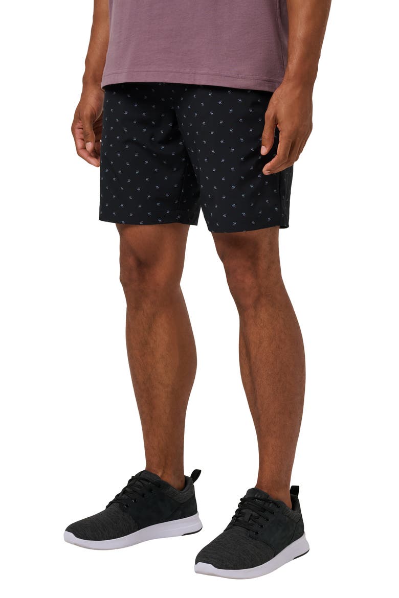 Beck Print Performance Shorts, Alternate, color, BLACK GEO