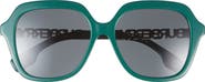 Burberry Joni 55mm Square Sunglasses