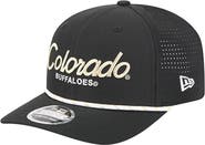 New Era Men's New Era Black Colorado Buffaloes Script Performance Rope 9SEVENTY Adjustable Hat