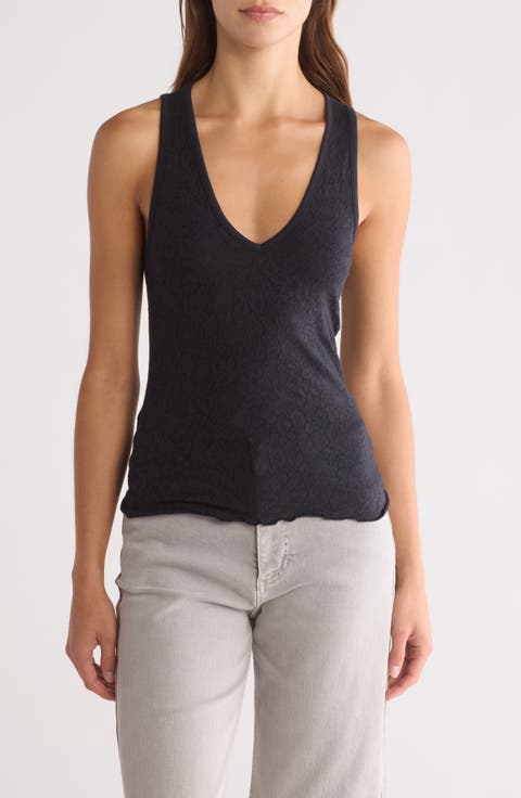 Gemma Jacquard Knit Tank