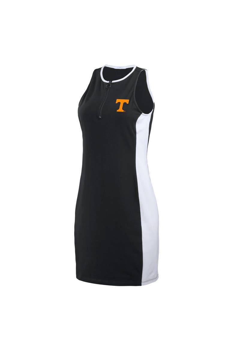 Women's WEAR by Erin Andrews Black Tennessee Volunteers Bodyframing Tank Dress, Alternate, color, Black