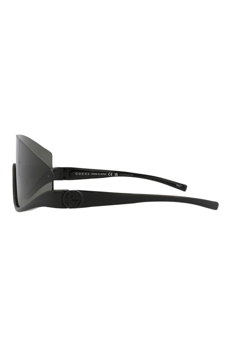 99mm Shield Sunglasses, Alternate, color, BLACK BLACK GREY
